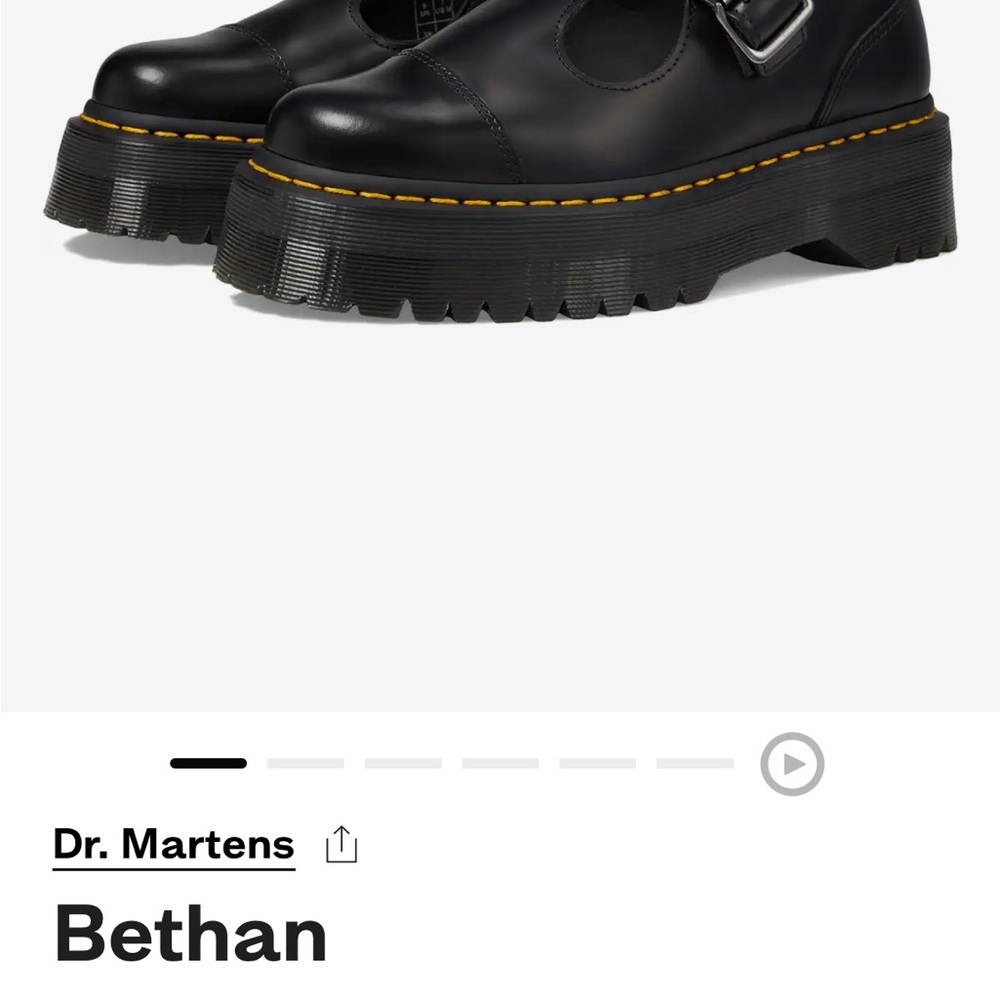 Dr. Martens Mary Jane  Platform Shoes